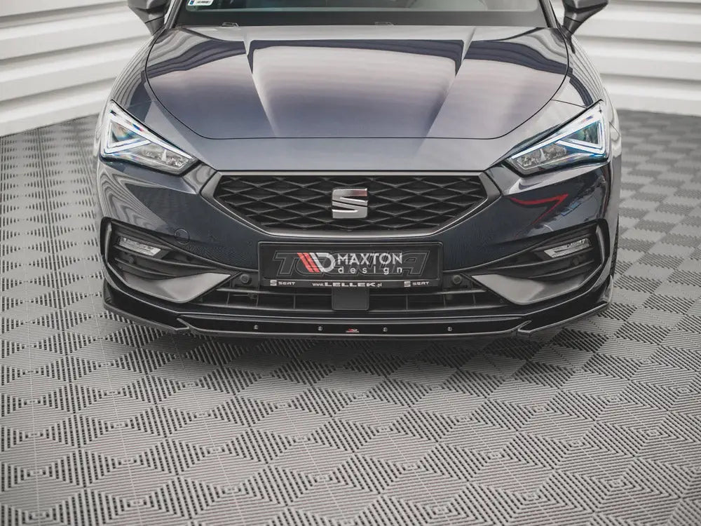 Maxton Design Front Splitter V2 Seat Leon FR MK4 2020-