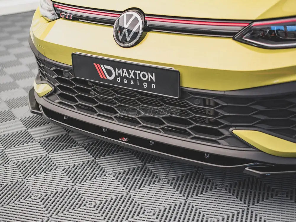 Maxton Design Front Splitter V2 Volkswagen Golf 8 GTI Clubsport 20-