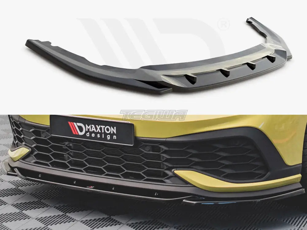 Maxton Design Front Splitter V2 Volkswagen Golf 8 GTI Clubsport 20-