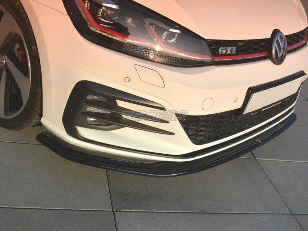 Maxton Design Front Splitter V2 Volkswagen Golf GTI MK7.5 17-