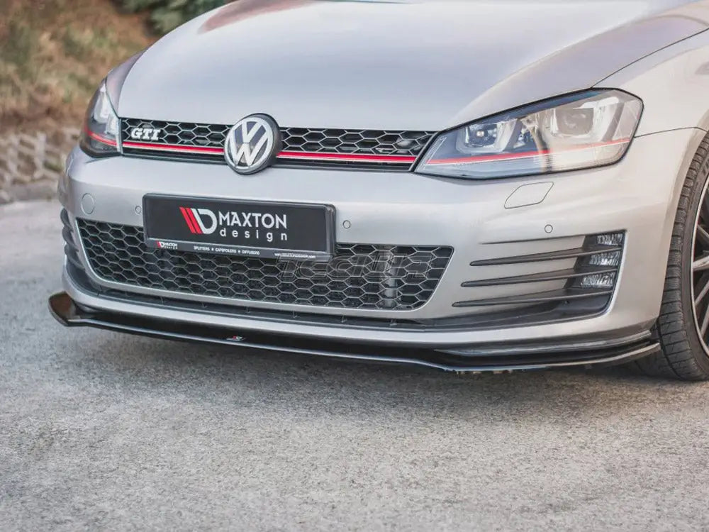 Maxton Design Front Splitter V2 Volkswagen Golf MK7 GTI 13-16