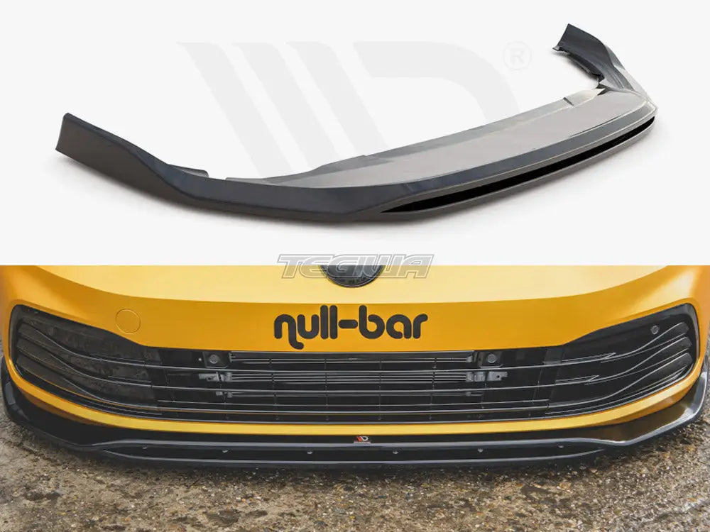 Maxton Design Front Splitter V2 Volkswagen Golf MK8 2020-