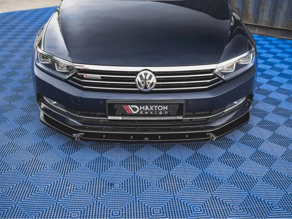 Maxton Design Front Splitter V2 Volkswagen Passat B8 15-19