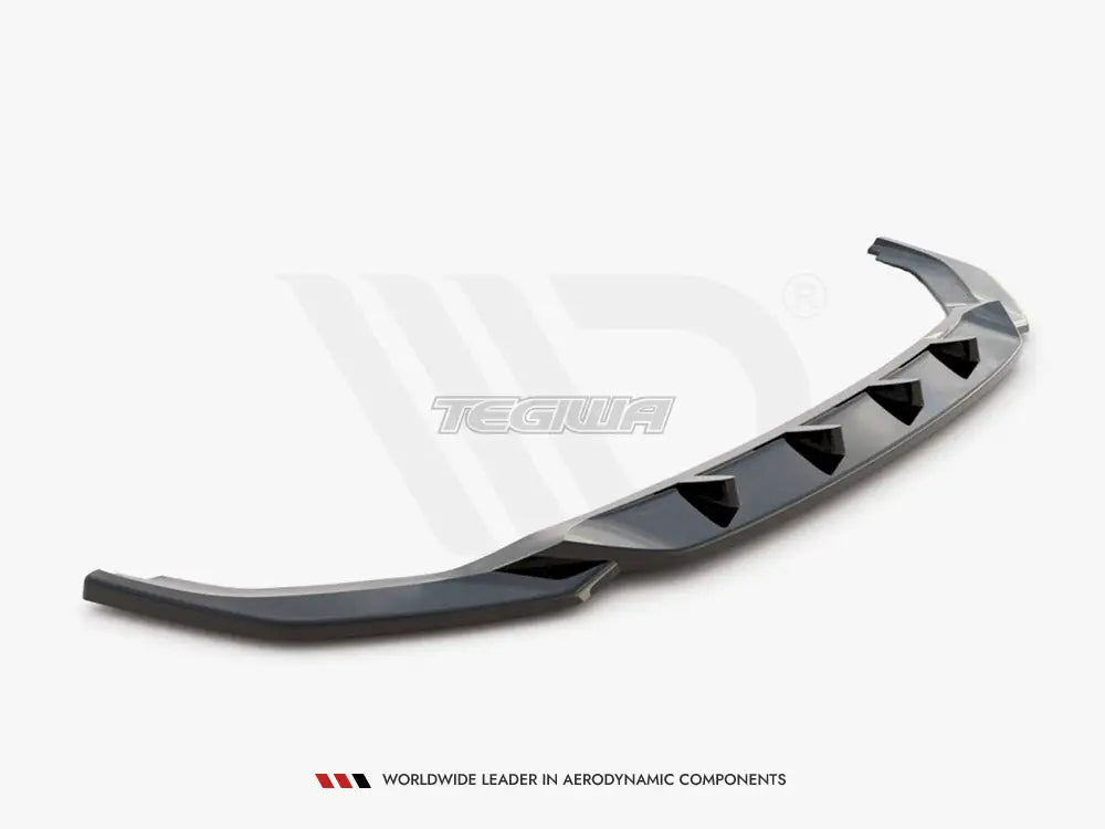 Maxton Design Front Splitter V2 Volkswagen T6 Facelift 2019-