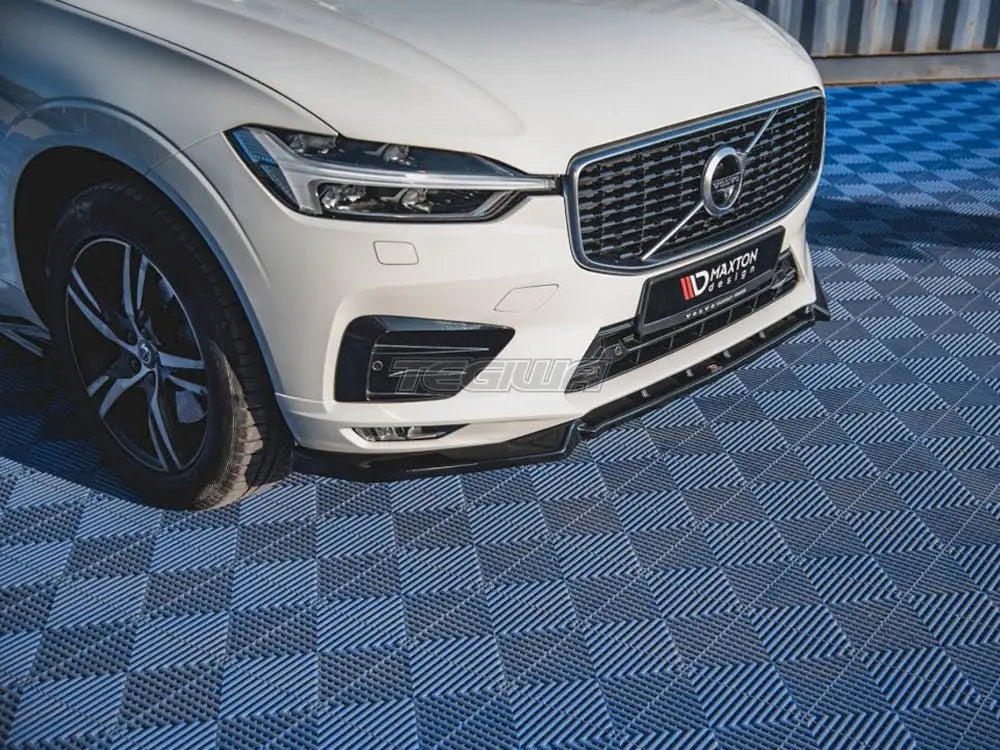 Maxton Design Front Splitter V2 Volvo XC60 MK2 R-design 2017-