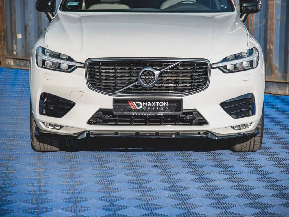 Maxton Design Front Splitter V2 Volvo XC60 MK2 R-design 2017-