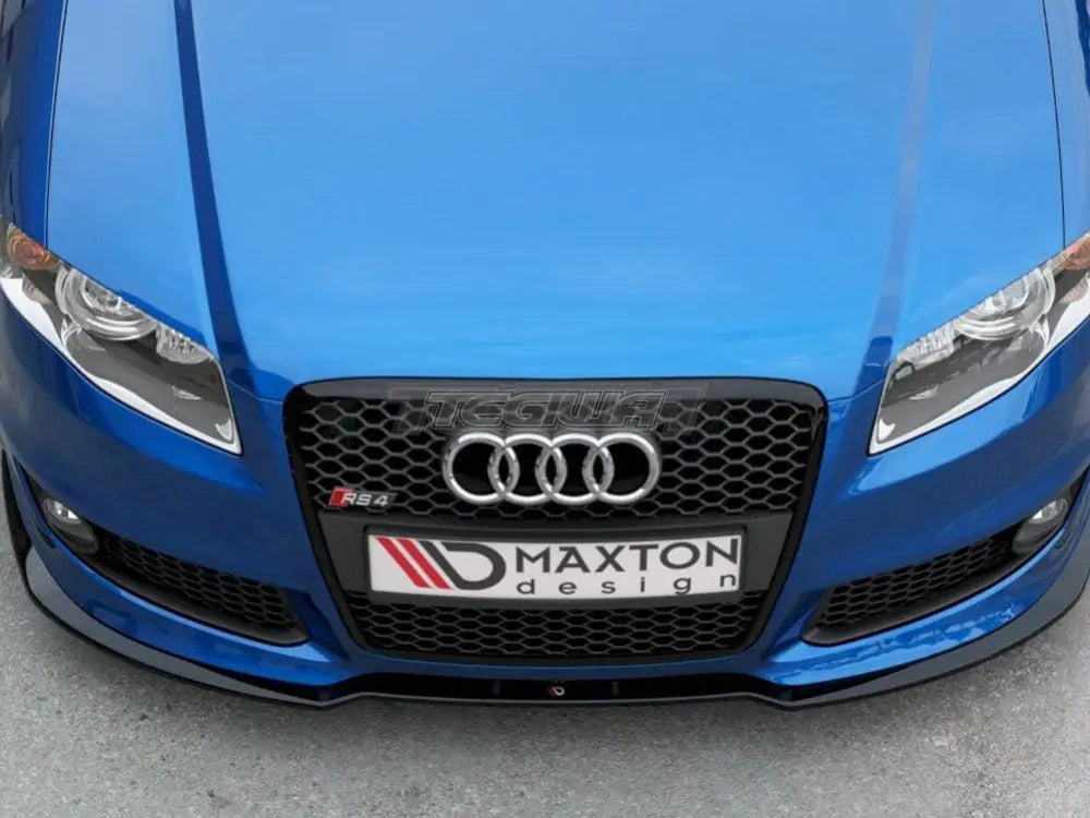 Maxton Design Front Splitter V2AUDI RS4 B7 06-08