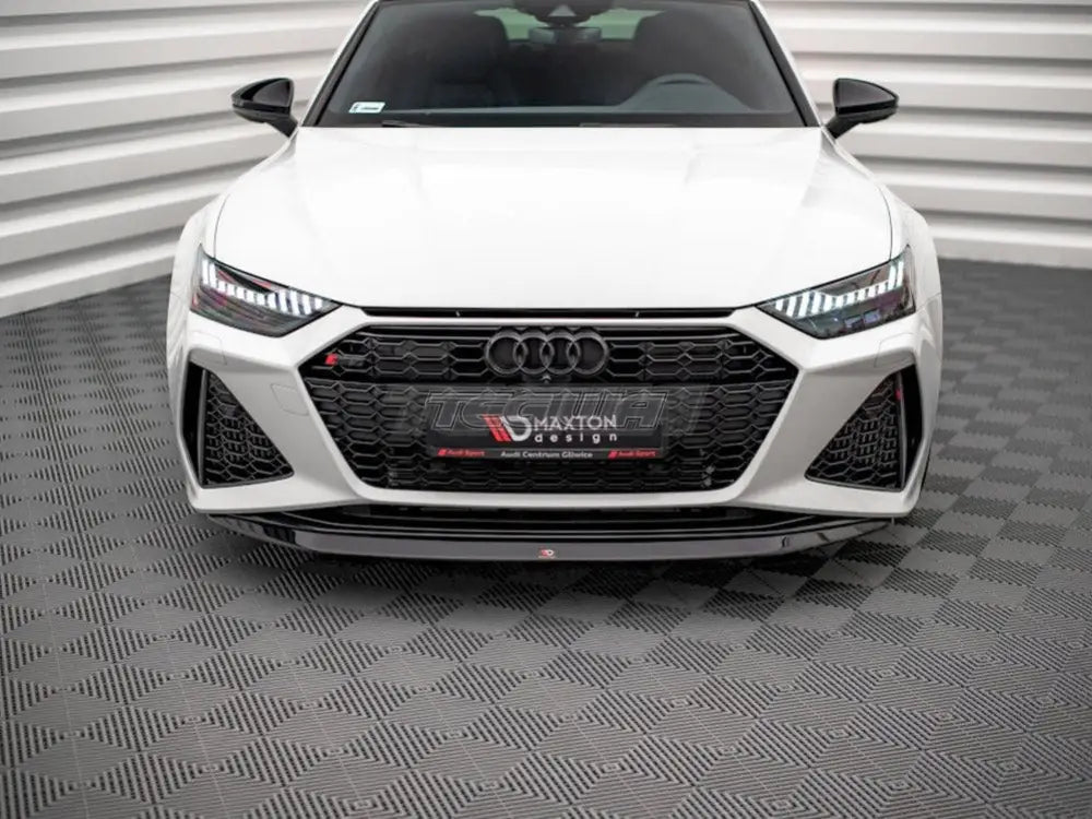 Maxton Design Front Splitter V3 Audi RS6 C8 RS7 C8 2019-