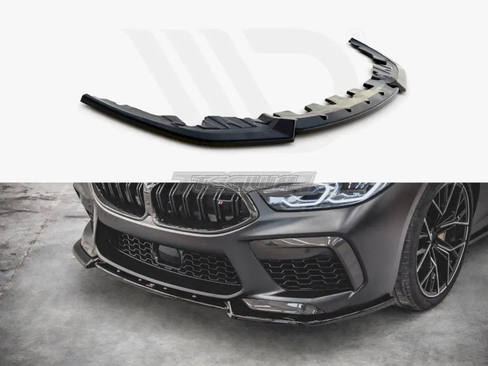 Maxton Design Front Splitter V3 BMW M8 GRAN Coupe F93 2019-