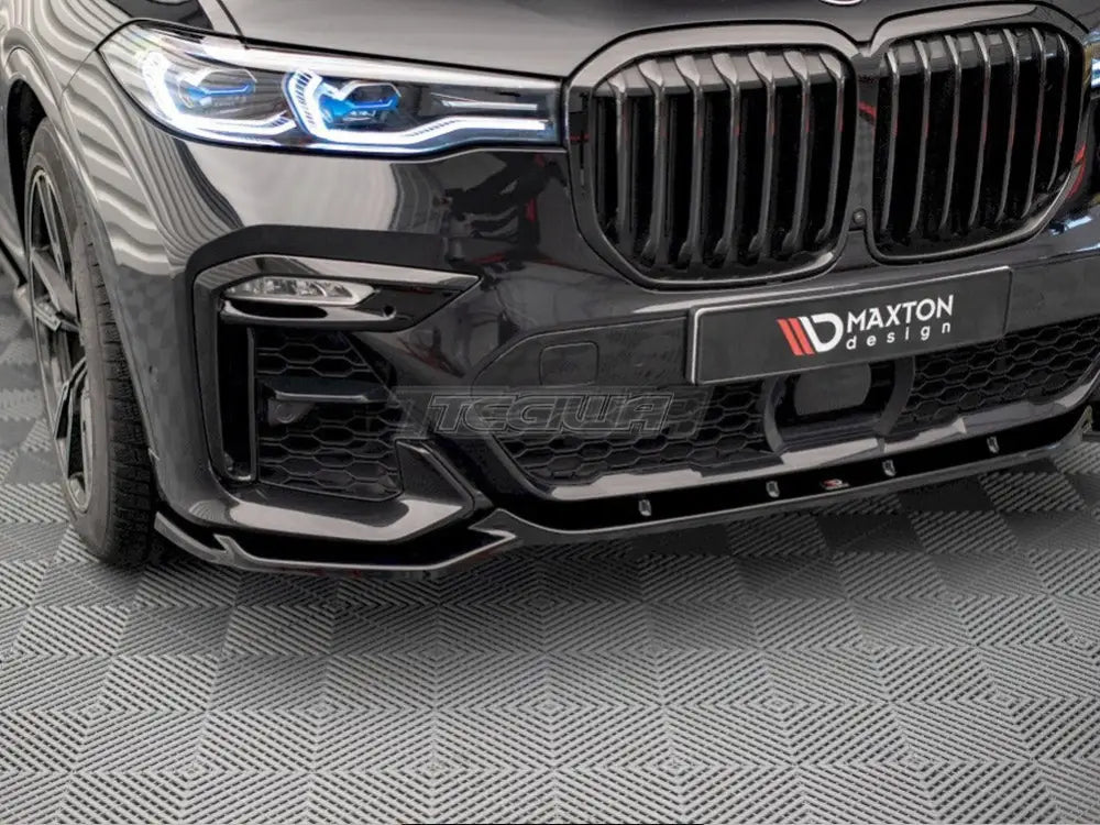 Maxton Design Front Splitter V3 BMW X7 G07 2018-