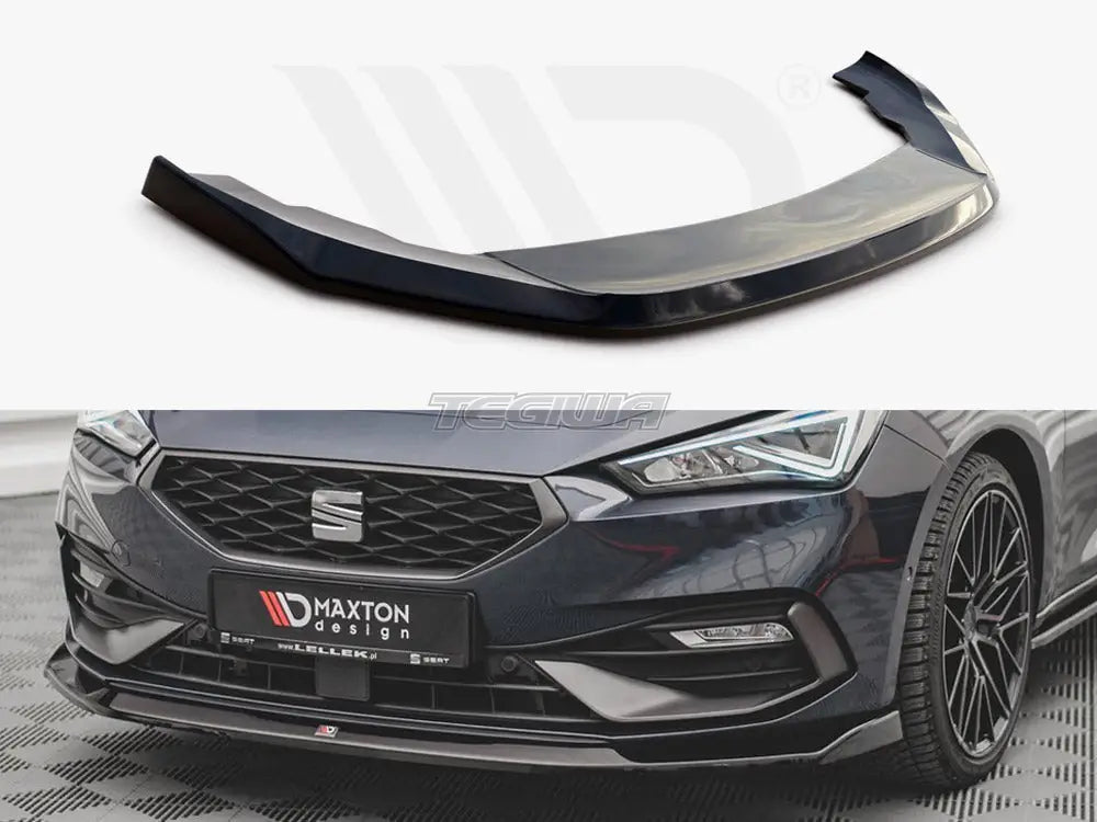 Maxton Design Front Splitter V3 Seat Leon FR MK4 2020-