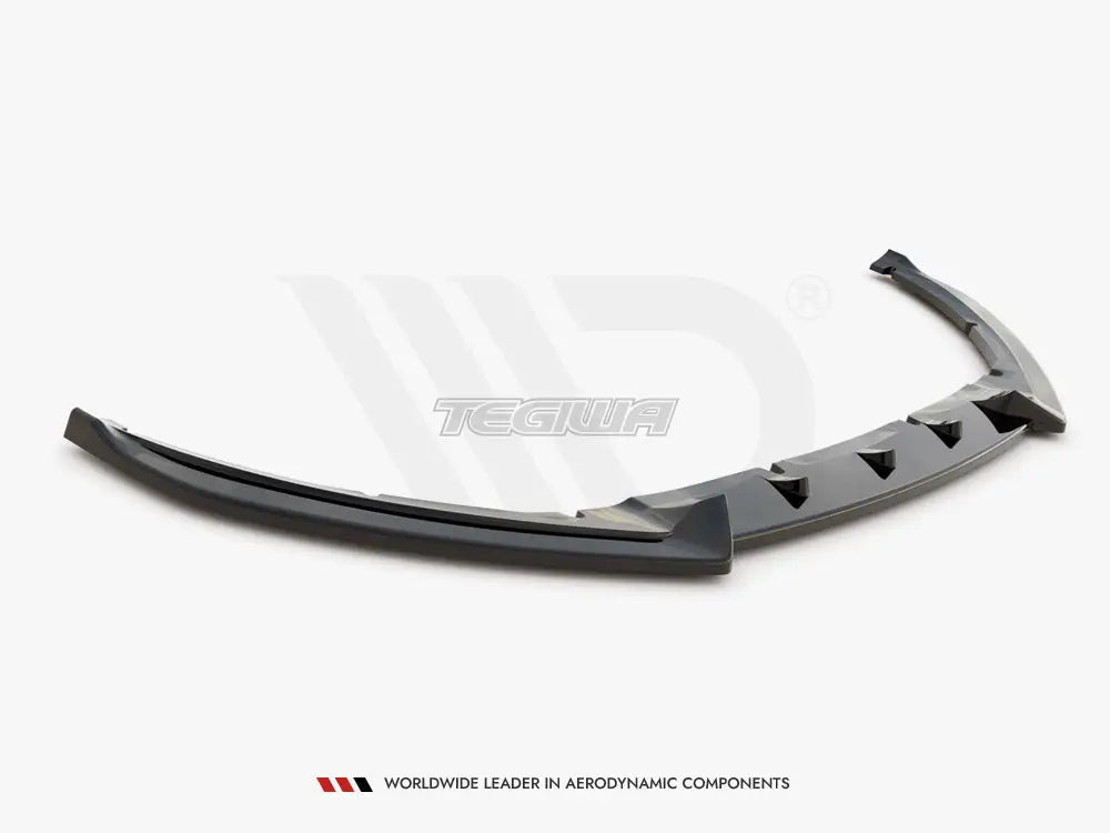 Maxton Design Front Splitter V4 Ford Focus ST MK3 Facelift 16-18