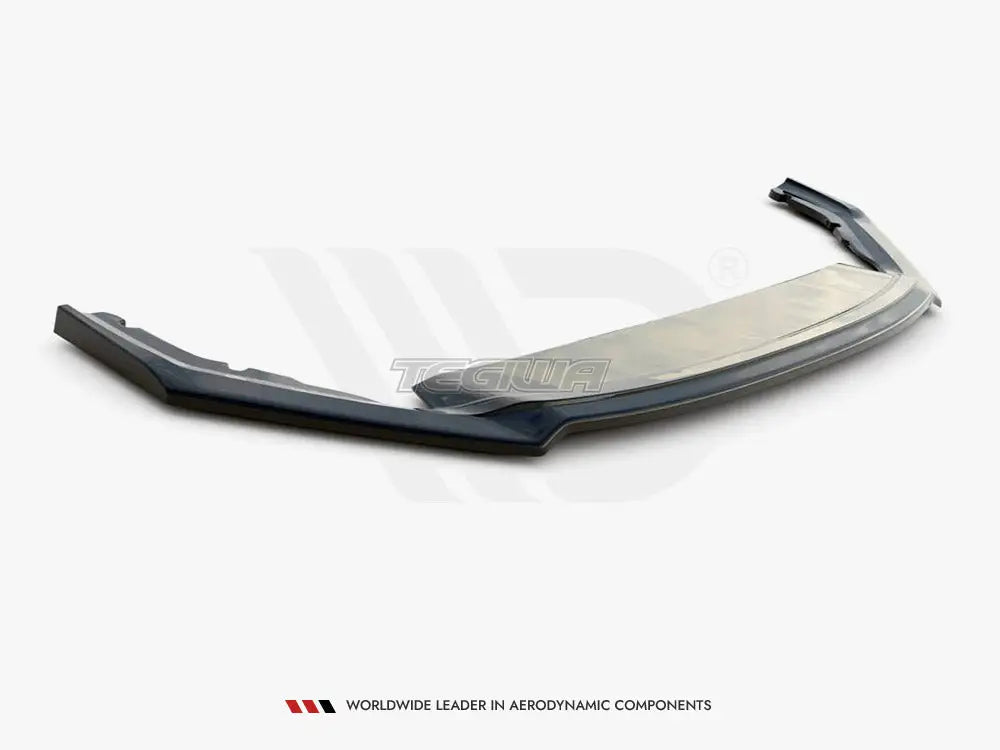 Maxton Design Front Splitter V4 Skoda Octavia RS MK4 2020-