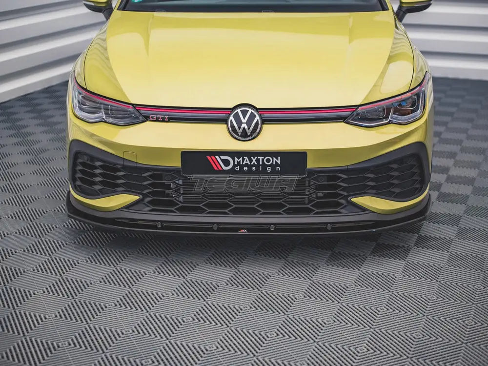 Maxton Design Front Splitter V4 Volkswagen Golf 8 GTI Clubsport 20-