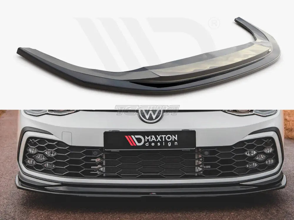 Maxton Design Front Splitter V5 Volkswagen Golf 8 GTI R-line 20-