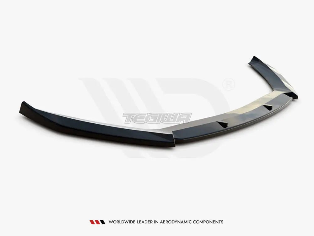 Maxton Design Front Splitter V6 Seat Leon Cupra FR MK3 Facelift 17-19