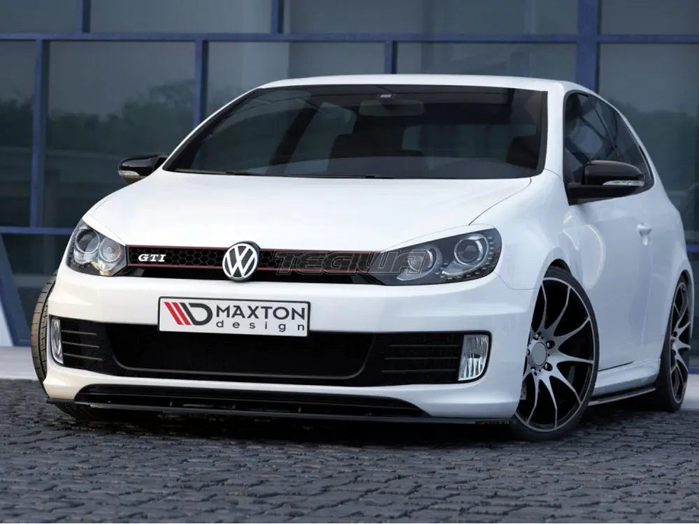 Maxton Design Front Splitter VER.2 Volkswagen Golf MK6 For Golf GTI 35TH