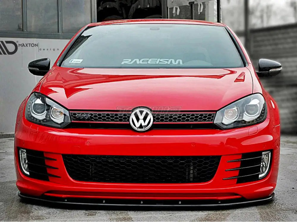 Maxton Design Front Splitter VER.2 Volkswagen Golf MK6 For Golf GTI 35TH