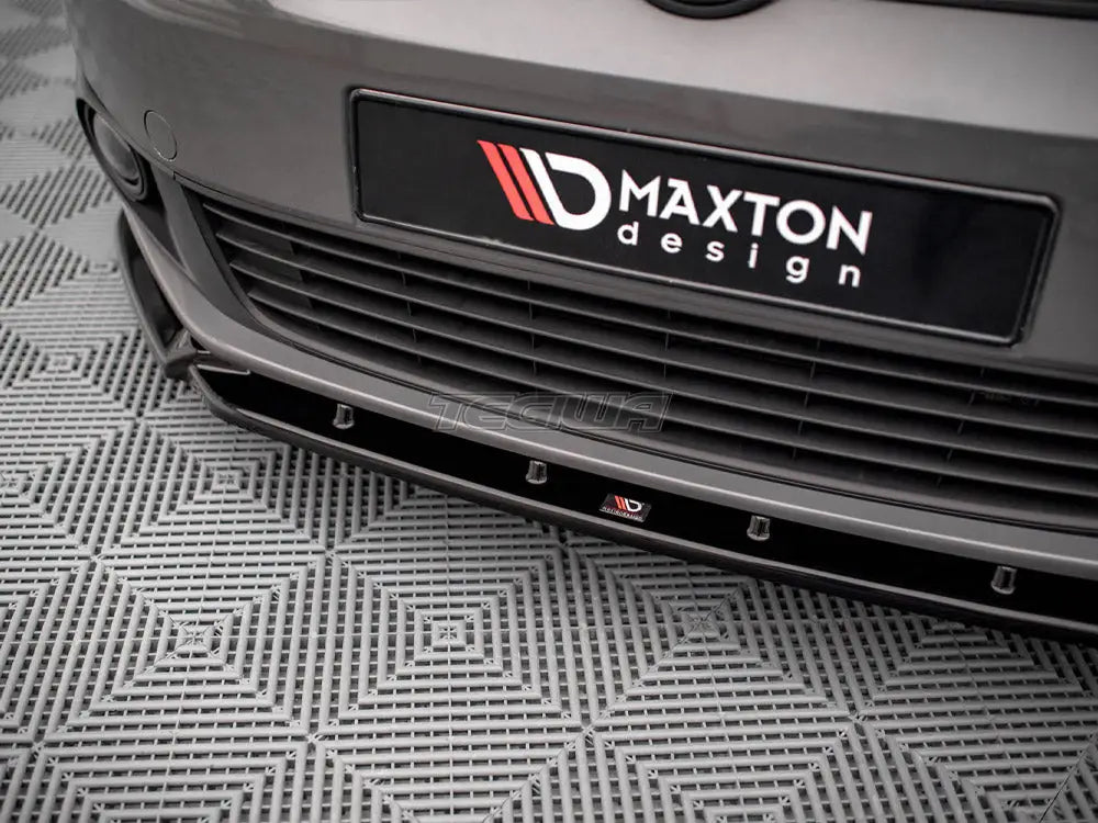 Maxton Design Front Splitter Volkswagen Caddy MK3 Facelift 10-15