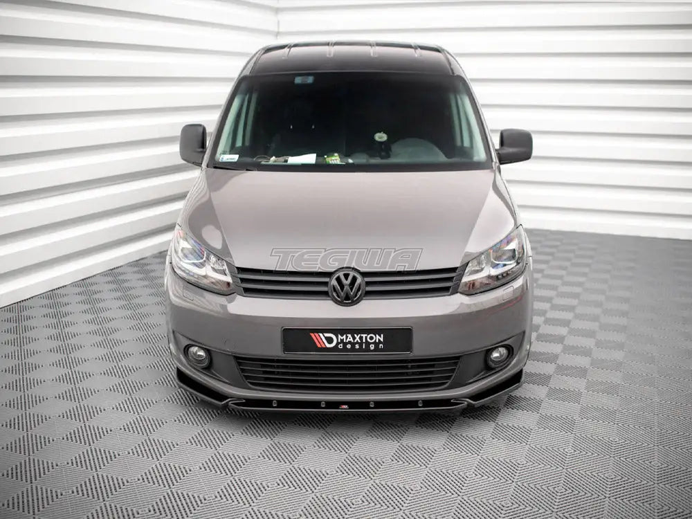 Maxton Design Front Splitter Volkswagen Caddy MK3 Facelift 10-15