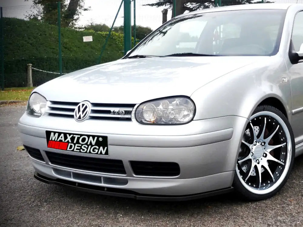 Maxton Design Front Splitter Volkswagen Golf IV For 25TH Front Bumper Spoiler