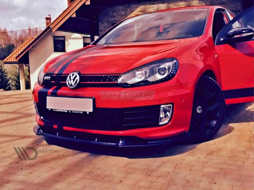 Maxton Design Front Splitter Volkswagen Golf MK6 GTI 35TH