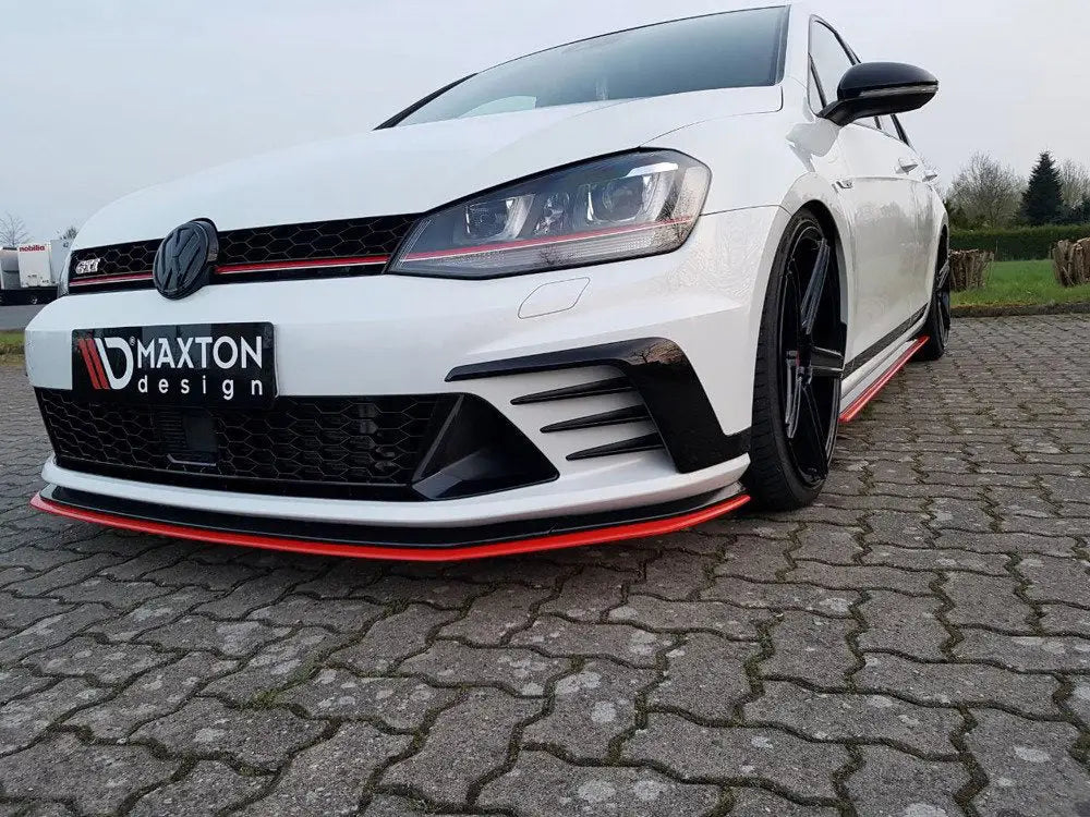 Maxton Design Front Splitter Volkswagen Golf MK7 GTI Clubsport 16-17