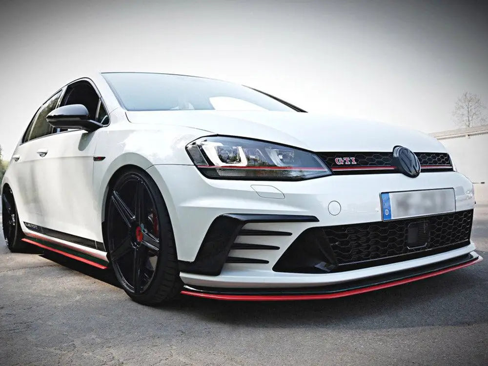 Maxton Design Front Splitter Volkswagen Golf MK7 GTI Clubsport 16-17