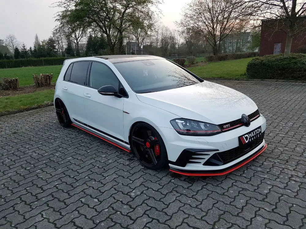 Maxton Design Front Splitter Volkswagen Golf MK7 GTI Clubsport 16-17