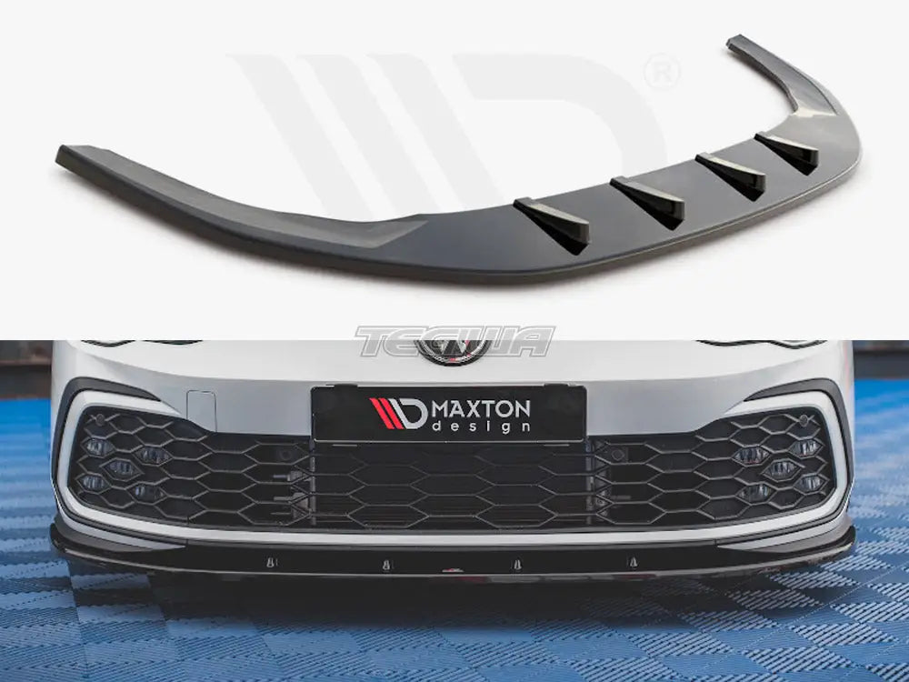 Maxton Design Front Splitter Volkswagen Golf MK8 GTI R-line 20-