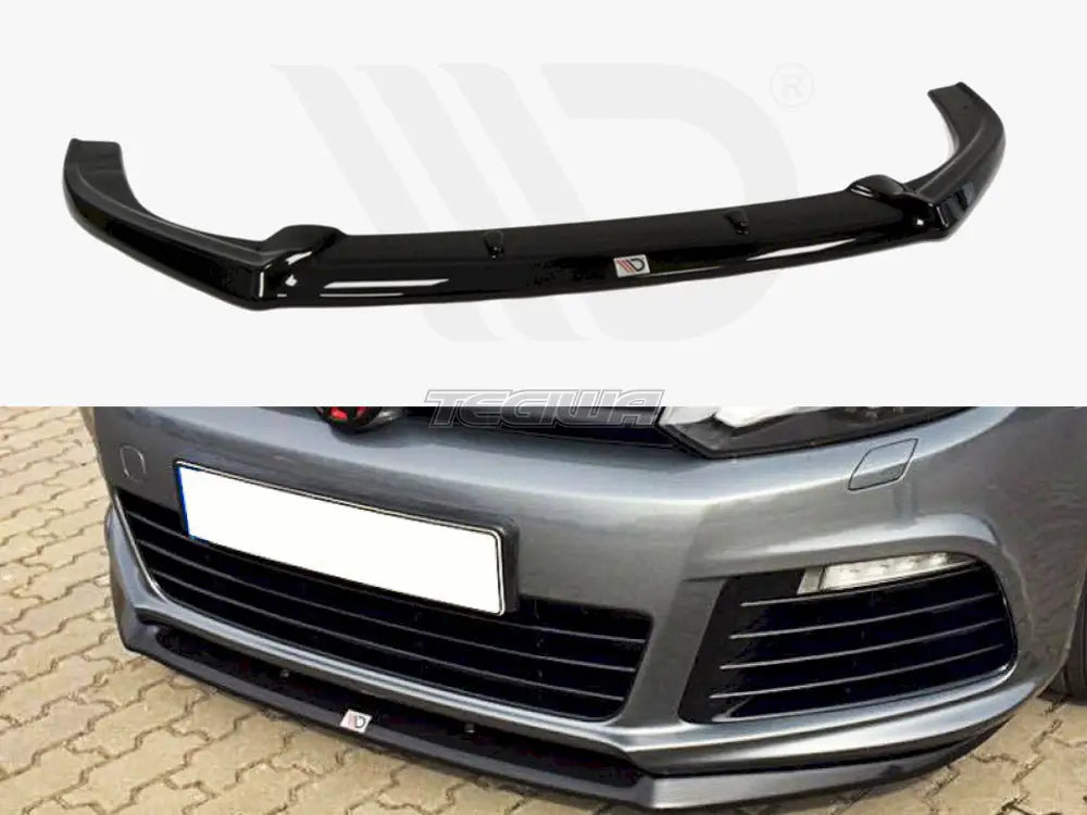 Maxton Design Front Splitter Volkswagen Golf VI R Cupra Style