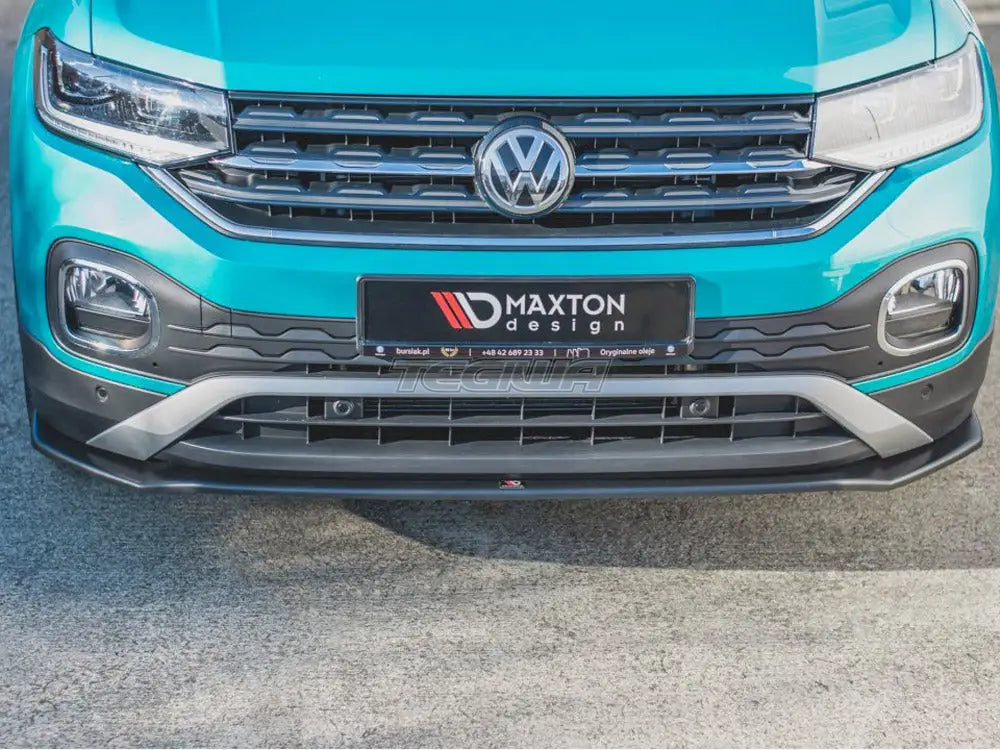 Maxton Design Front Splitter Volkswagen T Cross 2018-