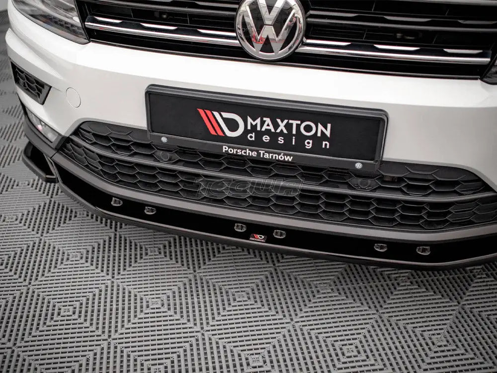 Maxton Design Front Splitter Volkswagen Tiguan MK2 15-20