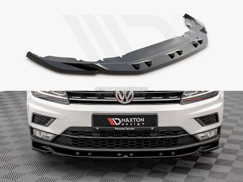 Maxton Design Front Splitter Volkswagen Tiguan MK2 15-20