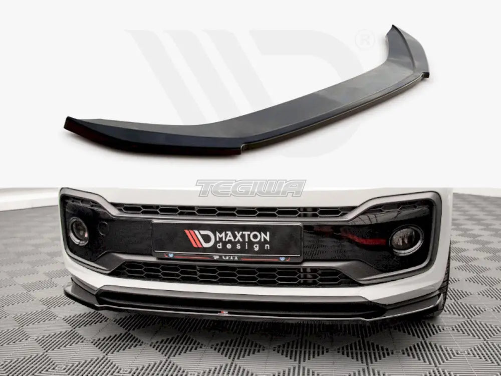 Maxton Design Front Splitter Volkswagen UP GTI 2018-