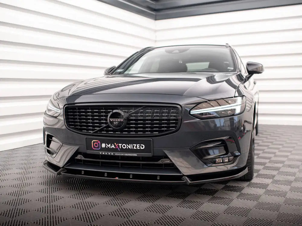 Maxton Design Front Splitter Volvo V90 R-Design Mk2