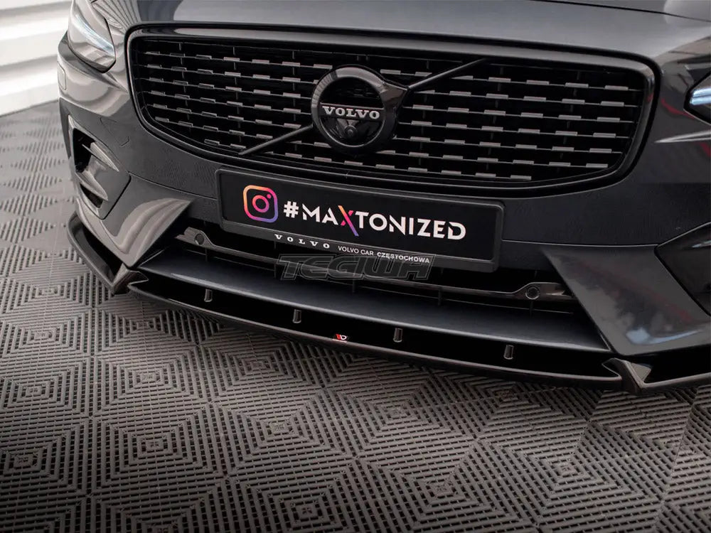 Maxton Design Front Splitter Volvo V90 R-Design Mk2