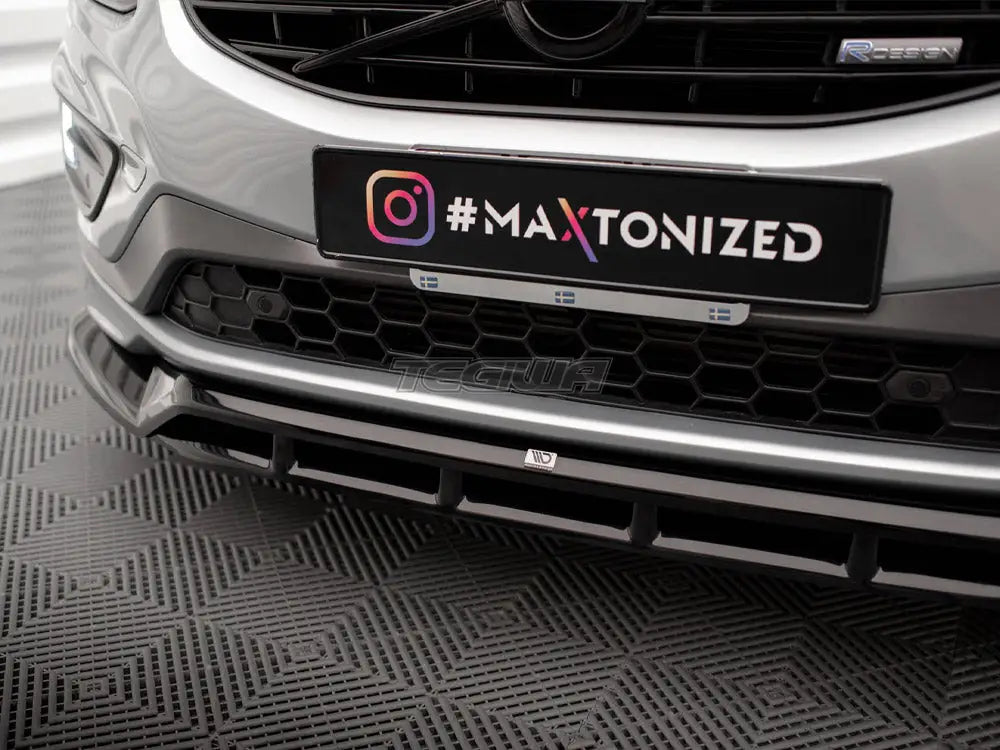 Maxton Design Front Splitter Volvo XC60 R-Design Mk1 Facelift