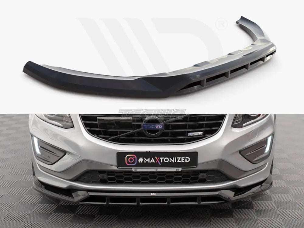 Maxton Design Front Splitter Volvo XC60 R-Design Mk1 Facelift