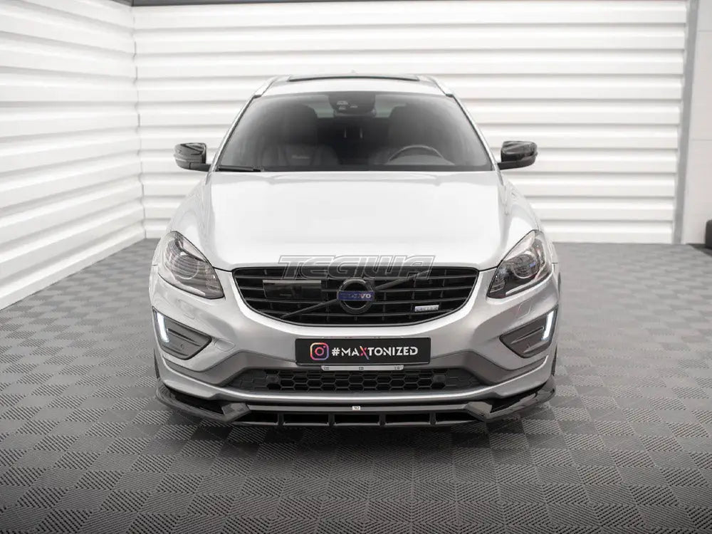 Maxton Design Front Splitter Volvo XC60 R-Design Mk1 Facelift