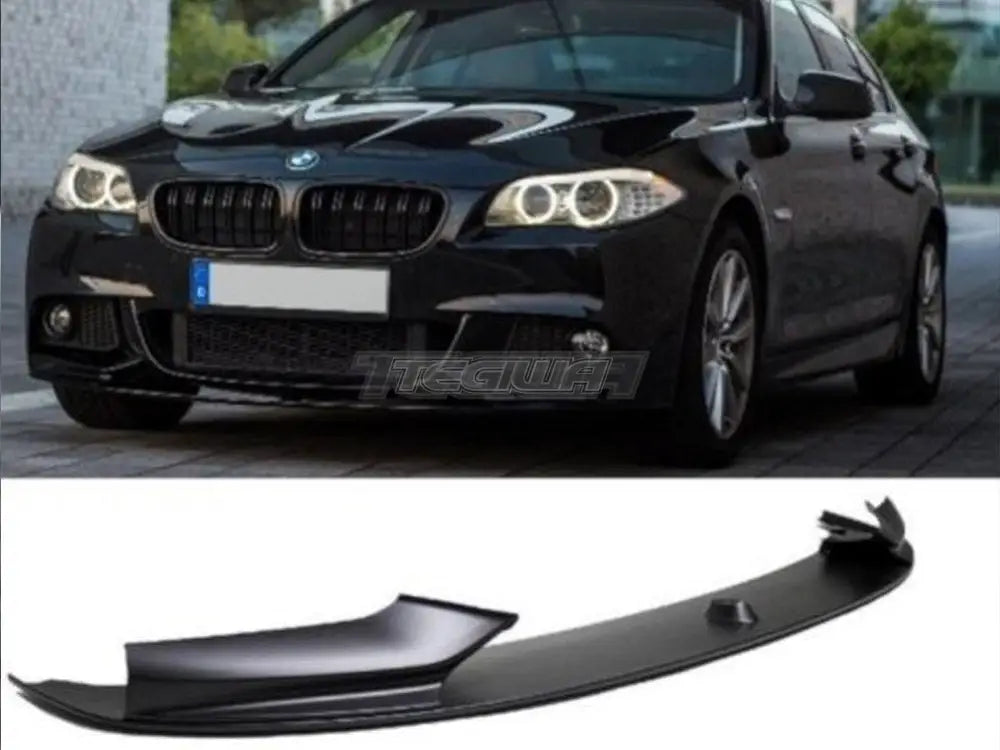 Maxton Design Frontspoiler Sport-performance Black MATT BMW 5-Series Series F10 F11 With M-package 09-17