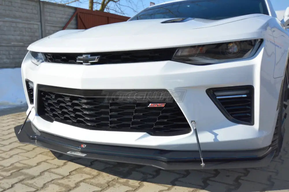 Maxton Design Hybrid Front Splitter Chevrolet Camaro 6TH-GEN. Phase-i 2SS Coupe 2016-18