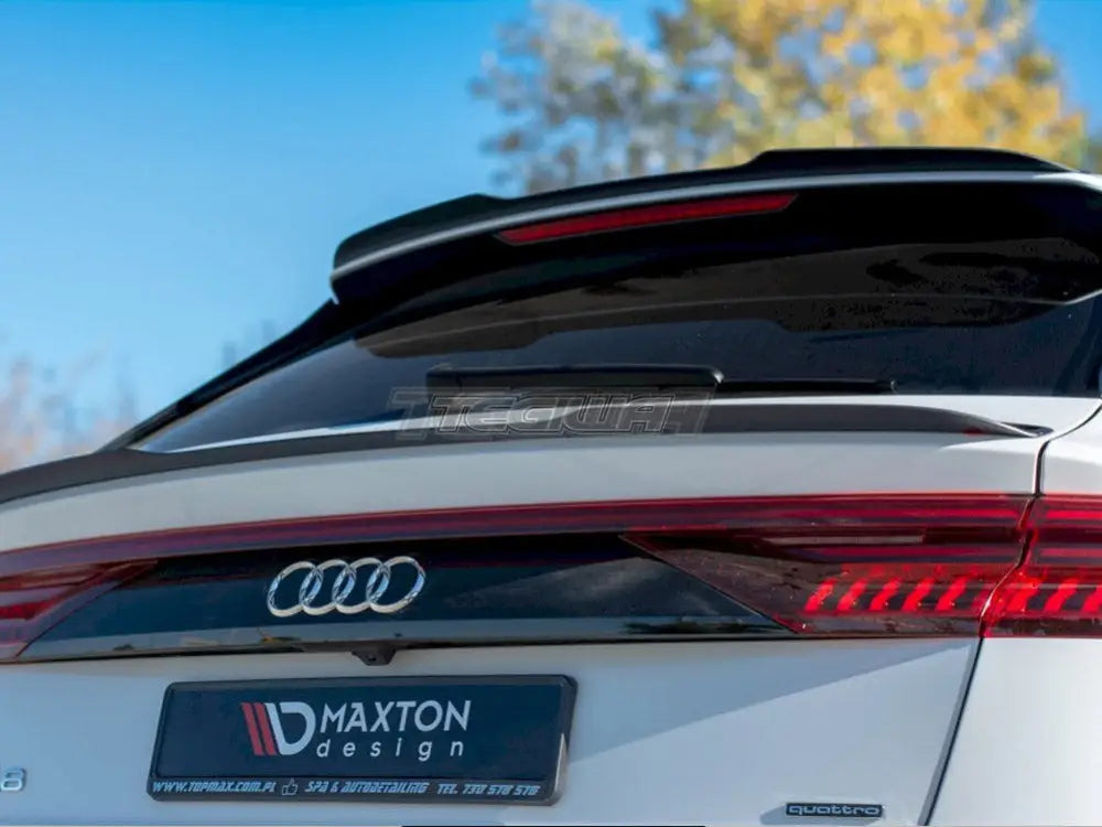 Maxton Design Lower Spoiler Extension V.2 Audi Q8 S-line 2018-