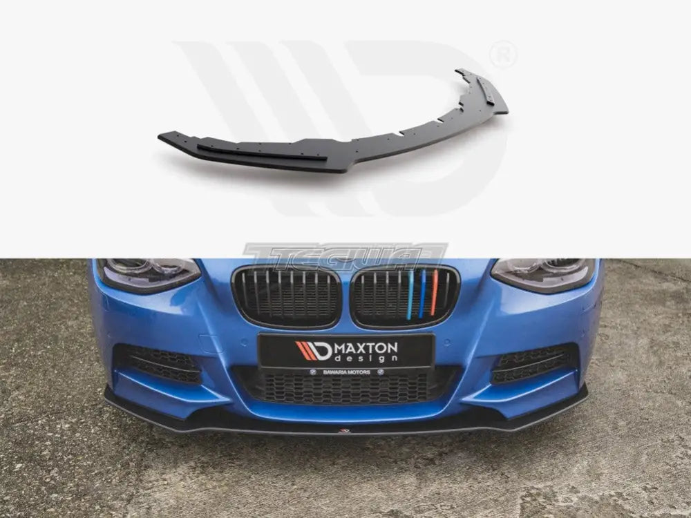 Maxton Design Racing Durability Front Splitter BMW 1-Series M135i F20 11-15