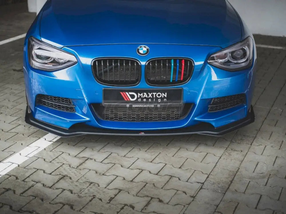 Maxton Design Racing Durability Front Splitter +flaps BMW 1-Series M135i F20 11-15