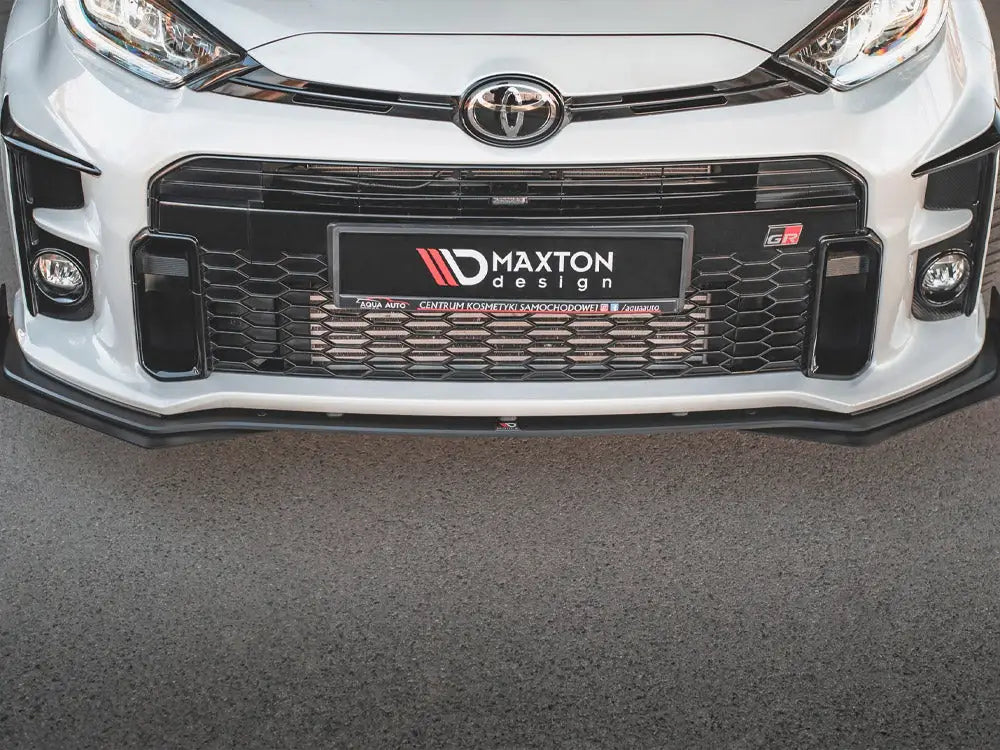 Maxton Design Racing Durability Front Splitter +flaps Toyota GR Yaris MK4 2020-