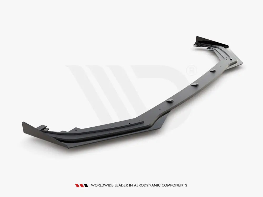 Maxton Design Racing Durability Front Splitter +flaps Toyota GR Yaris MK4 2020-