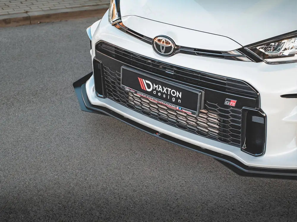 Maxton Design Racing Durability Front Splitter +flaps Toyota GR Yaris MK4 2020-