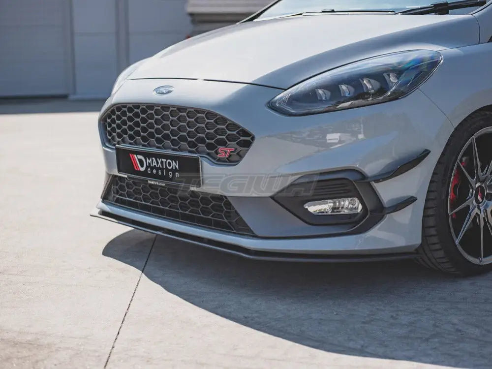 Maxton Design Racing Durability Front Splitter Ford Fiesta MK8 ST ST-Line 2017-