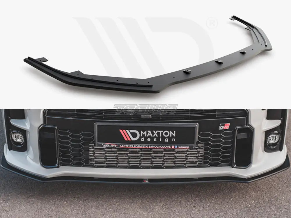 Maxton Design Racing Durability Front Splitter Toyota GR Yaris MK4 2020-